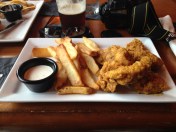 Yellow Curry Chicken and Chips