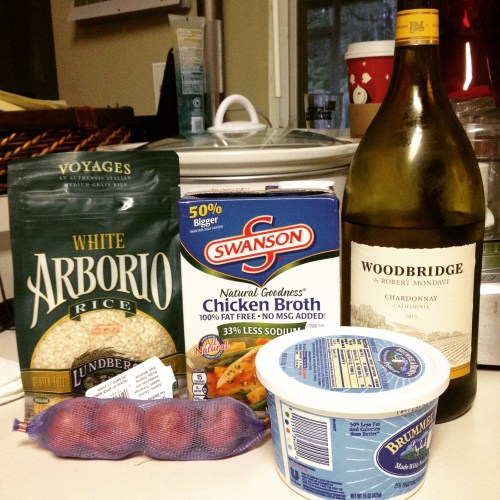 Smoked Salmon and Asparagus Risotto Ingredients