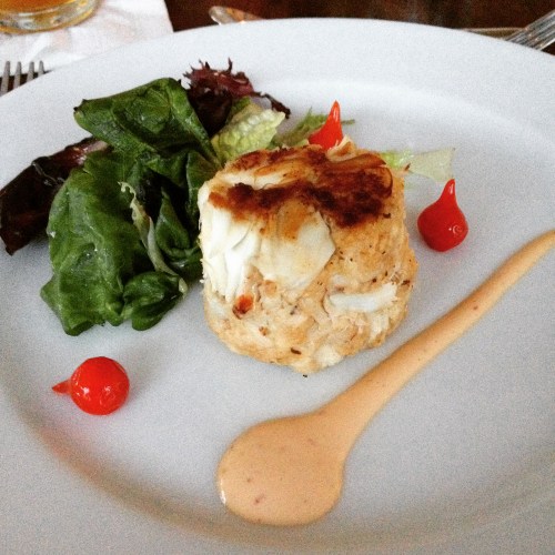 Crab Cake at Vu