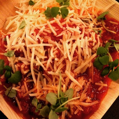 Ricotta and Zuchinni Ravioli